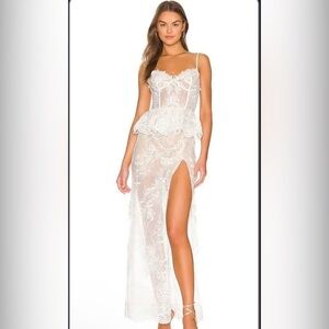 V. Chapman White Ophilia Bridal Gown